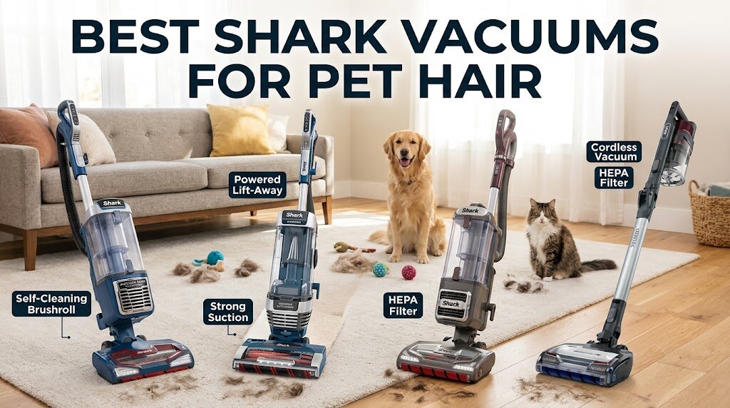Best Shark Vacuums for Pet Hair