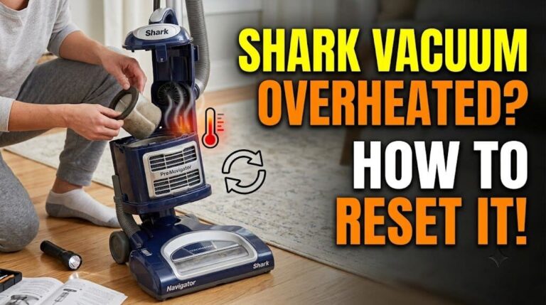 How to Reset an Overheated Shark Vacuum (Easy Fix)