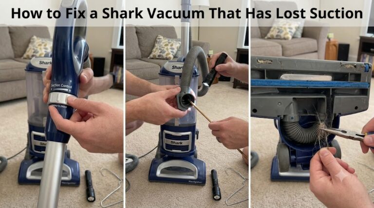 Shark Vacuum Lost Suction? How to Restore Full Power