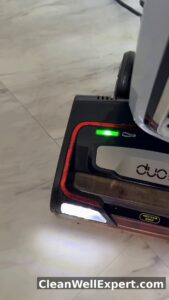 Shark Vacuum Brush Roll Indicator Light Location - Green Means Normal Operation | CleanWellExpert.com